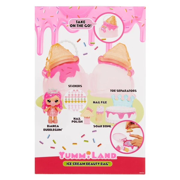 YUMMILAND PLAYSET LIPGLOSS DOLL CUPCAKE BEAUTY BAG