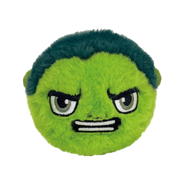TY FLUFFY BALL BEANIE BOUNCERS MARVEL HULK