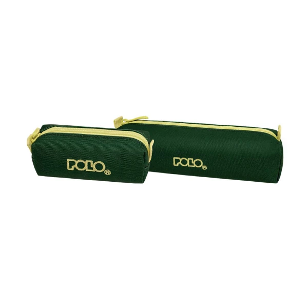 POLO 2025 PENCIL CASE CORD WITH WALLET - CYPRESS GREEN