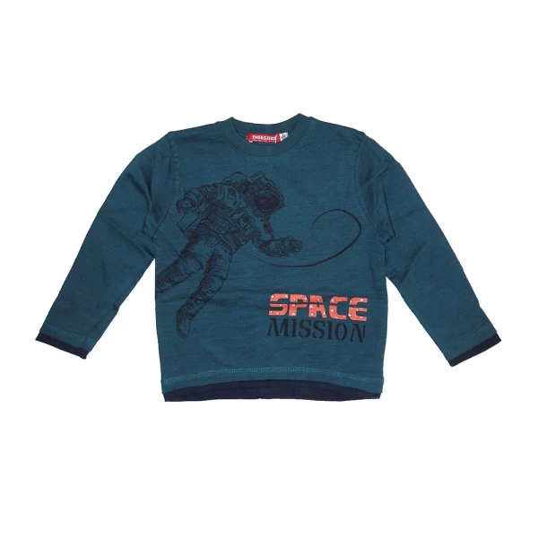 ENERGIERS BEBE BOY BLOUSE TREE GREEN