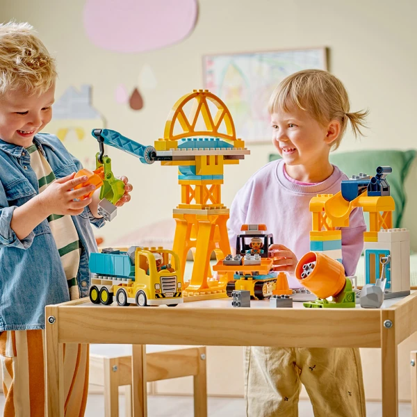 LEGO® DUPLO® TOWN 3 ΣΕ 1 ΕΡΓΟΤΑΞΙΟ ΟΙΚΟΔΟΜΗΣ ΚΑΙ ΟΧΗΜΑΤΑ