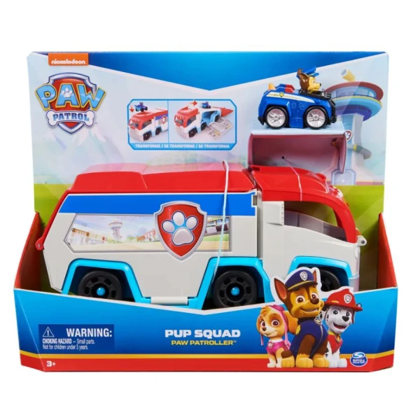 PAW PATROL PUP SQUAD ΟΧΗΜΑ PAW PATROLLER