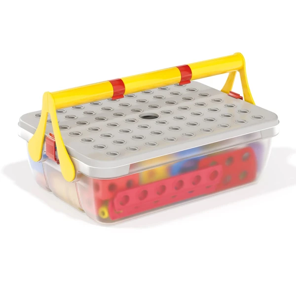 QUERCETTI CONSTRUCTION GAME TECNO JUMBO TOOLBOX 86 pcs