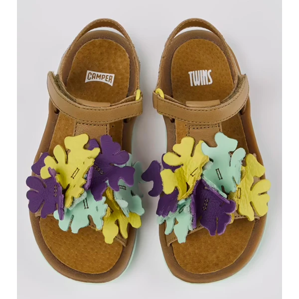 CAMPER ΠΑΙΔΙΚΑ ΠΕΔΙΛΑ ΚΟΡΙΤΣΙ TWINS ΠΟΛΥΧΡΩΜΑ ΜΩΒ
