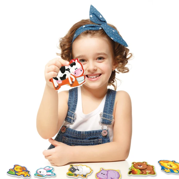 SAPIENTINO EDUCATIONAL GAME BABY ANIMALS FOR AGES 2-4