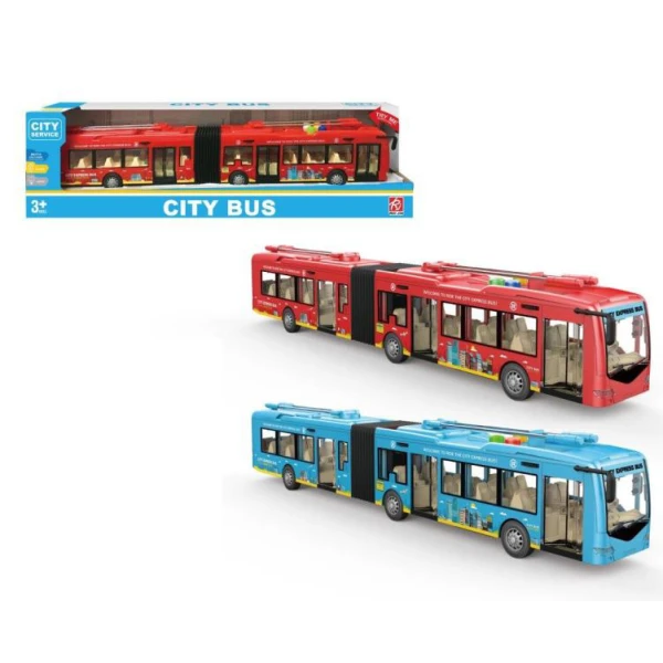 DOUBLE TROLLEY WITH SOUNDS AND LIGHTS - 2 COLORS