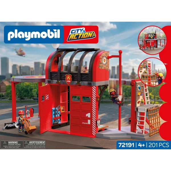PLAYMOBIL CITY ACTION ΠΥΡΟΣΒΕΣΤΙΚΟΣ ΣΤΑΘΜΟΣ