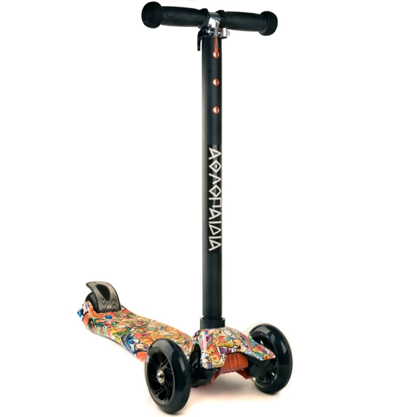 KIDS 3-WHEELS SCOOTER WITH LIGHTING WHEELS DESIGN 9