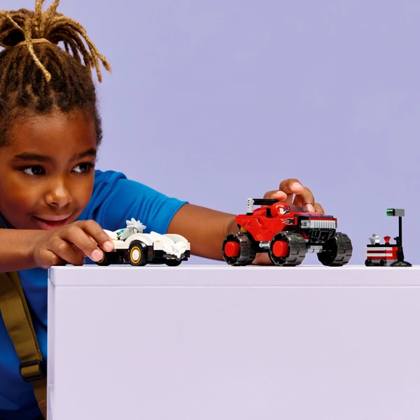 LEGO® SONIC THE HEDGEHOG™ ΑΥΤΟΚΙΝΗΤΟ ΤΟΥ SILVER VS. MONSTER TRUCK ΤΟΥ KNUCKLES