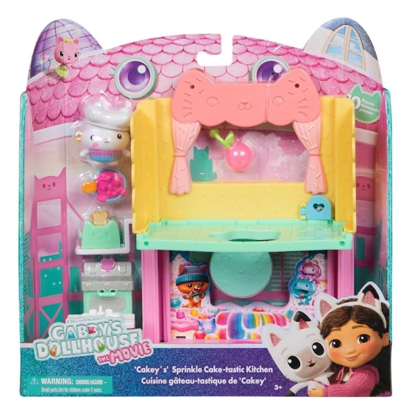 GABBY\'S DOLLHOUSE MOVIE - ΜΙΝΙ ΣΕΤ ΔΩΜΑΤΙΑ