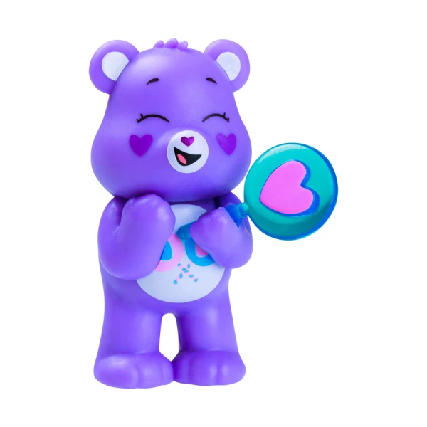 CARE BEARS 3 COLLECTABLE FIGURES 5cm - 6 DESIGNS