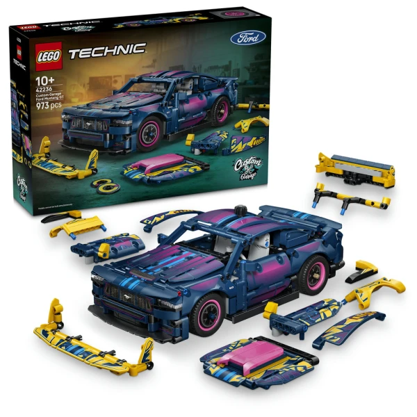 LEGO TECHNIC ΓΚΑΡΑΖ ΠΡΟΣΑΡΜΟΓΗΣ ΑΥΤΟΚΙΝΗΤΟ FORD MUSTANG GT