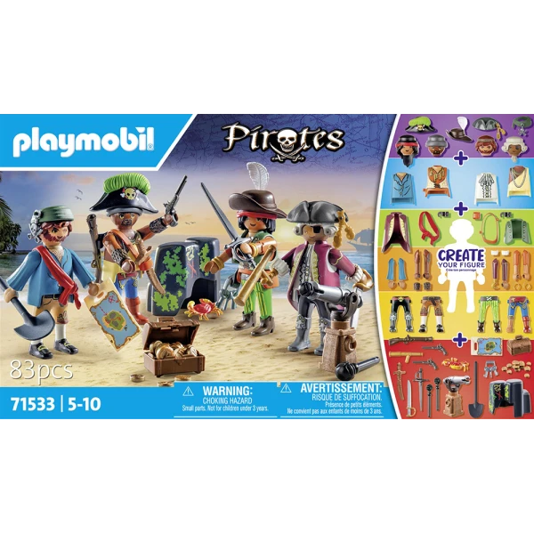 PLAYMOBIL PIRATES MY FIGURES ΠΕΙΡΑΤΕΣ