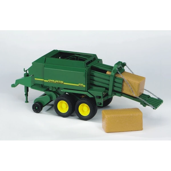 BRUDER PSL BIG BALE PRESS JOHN DEERE