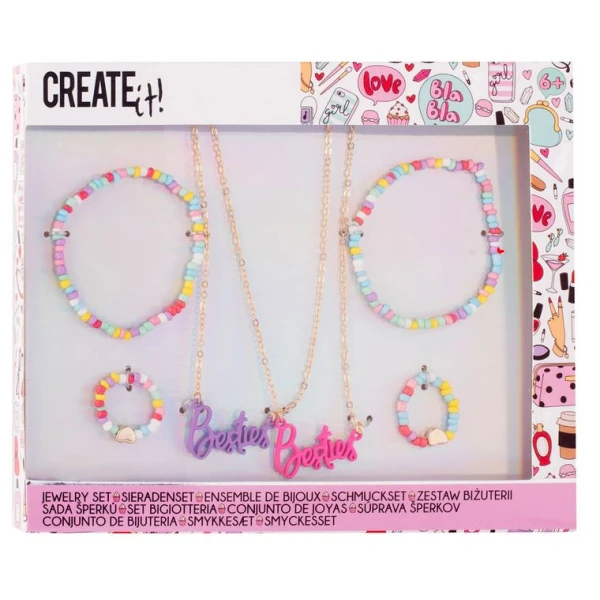 CREATE IT! JEWELRY SET BEAUTY - 4 DESIGNS