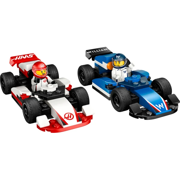 LEGO® CITY F1® WILLIAMS RACING & HAAS F1® RACE CARS