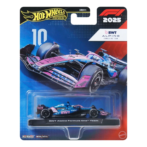 HOT WHEELS COLLECTIBLE CARS F1 - BWT ALPINE