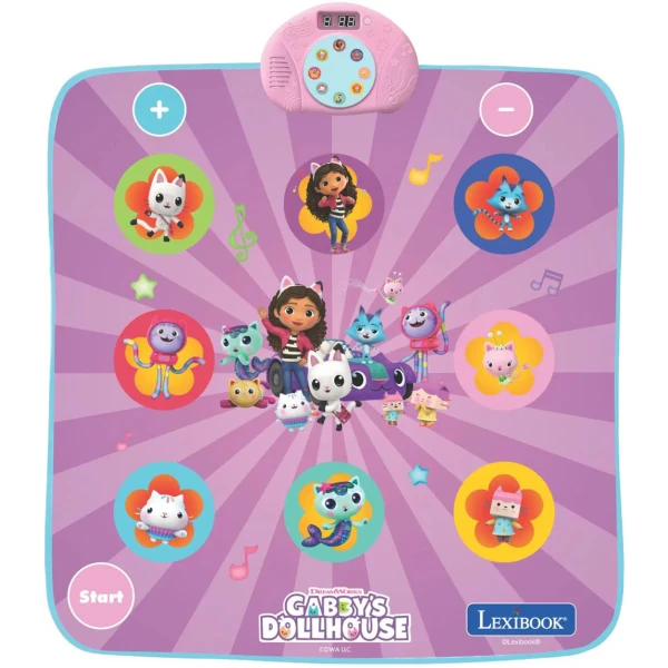 LEXIBOOK ΗΛΕΚΤΡΟΝΙΚΟ ΧΑΛΑΚΙ ΧΟΡΟΥ GABBY\'S DOLLHOUSE