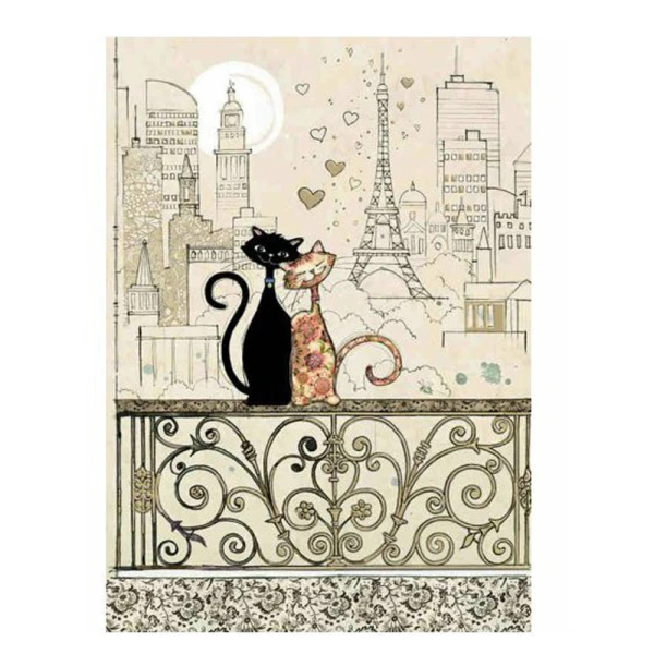 KIUB BUG ART A5 NOTEBOOK WITH PIN STRIPED PARIS 