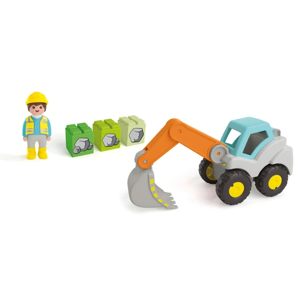 PLAYMOBIL JUNIOR ΦΟΡΤΩΤΗΣ ΕΚΣΚΑΦΕΑΣ