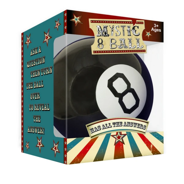 WINNING MYSTERY 8 BALL - ΜΑΓΙΚΗ ΣΦΑΙΡΑ ΠΡΟΒΛΕΨΕΩΝ ΜΑΥΡΗ
