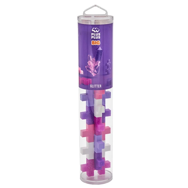 PLUS-PLUS BIG BLOCKS GLITTER FOR 12+ MONTHS