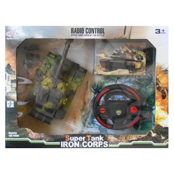 REMOTE CONTROL TANK 1:20 - GREEN