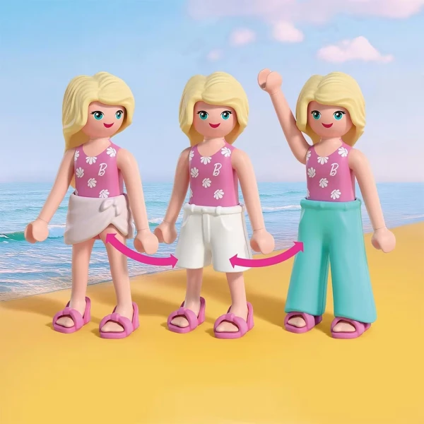 PLAYMOBIL X BARBIE ΝΤΟΥΖ ΚΑΙ ΑΛΛΑΞΙΕΡΑ ΠΑΡΑΛΙΑΣ