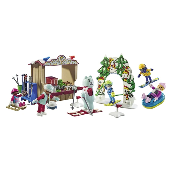 PLAYMOBIL CITY LIFE ΔΙΑΣΚΕΔΑΣΗ ΣΤΟ ΧΙΟΝΟΔΡΟΜΙΚΟ ΚΕΝΤΡΟ