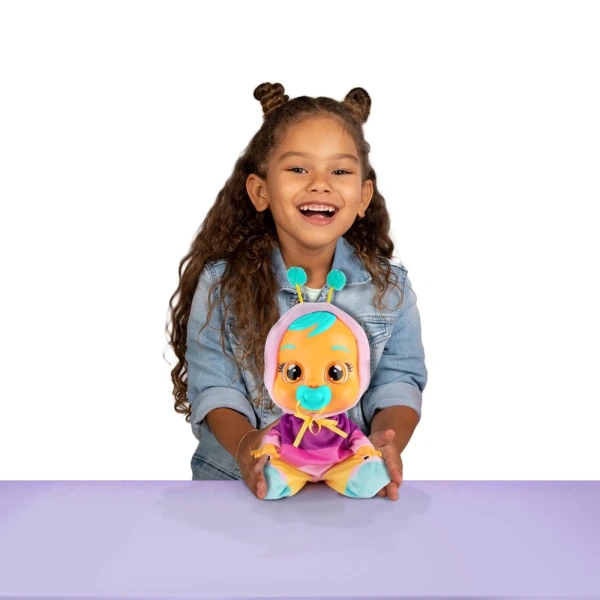 CRY BABIES - INTERACTIVE BABY DOLL CRIES REAL TEARS - VIOLET BUTTERFLY