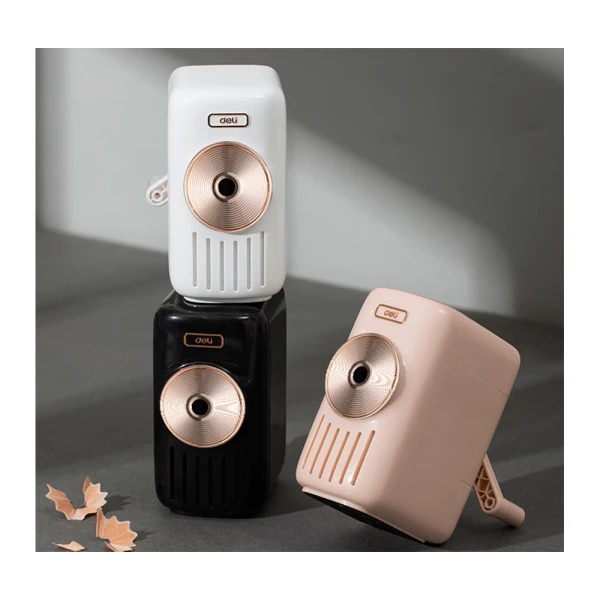 DELI DESKTOP SHARPENER WITH MUSIC - 3 COLORS