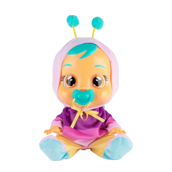 CRY BABIES - INTERACTIVE BABY DOLL CRIES REAL TEARS - VIOLET BUTTERFLY