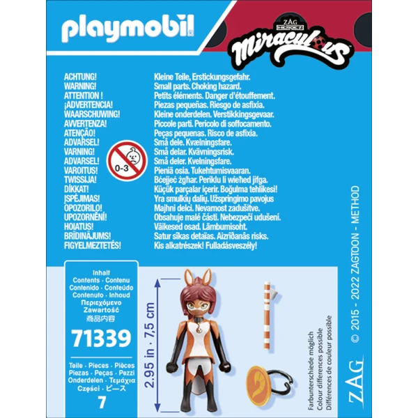 PLAYMOBIL MIRACULOUS RENA ROUGE