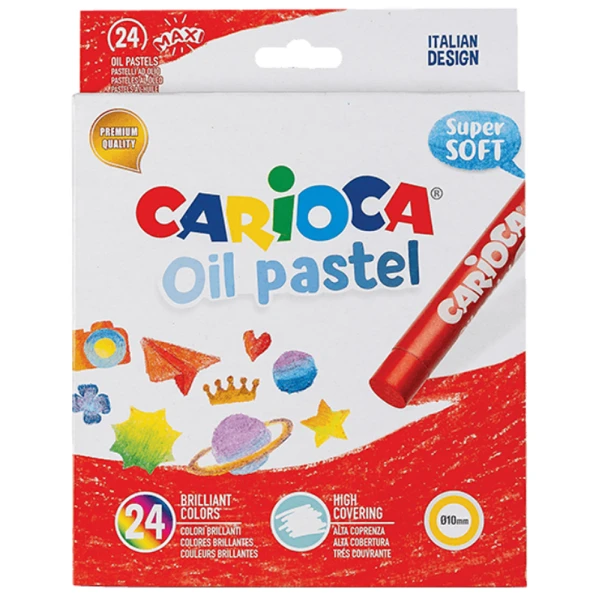 CARIOCA ΛΑΔΟΠΑΣΤΕΛ 24 ΧΡΩΜΑΤΑ