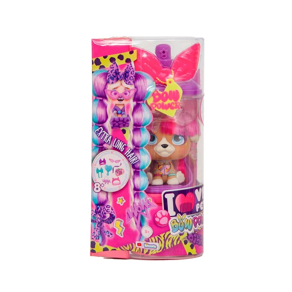 VIP PETS SERIES 3 BOW POWER COLLECTIBLE DOLL WITH EXTRA LONG HAIR - 6 DESIGNS