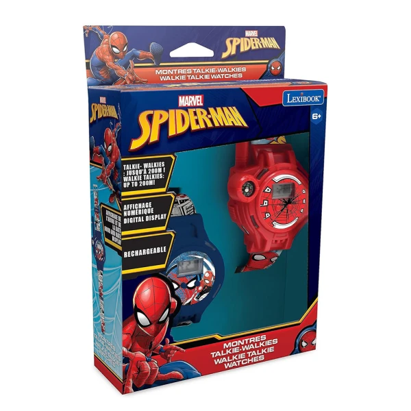 LEXIBOOK SPIDERMAN WATCHES WALKIE TALKIES