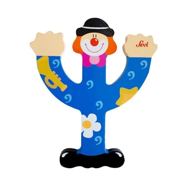 WOODEN LETTER Ψ CLOWN