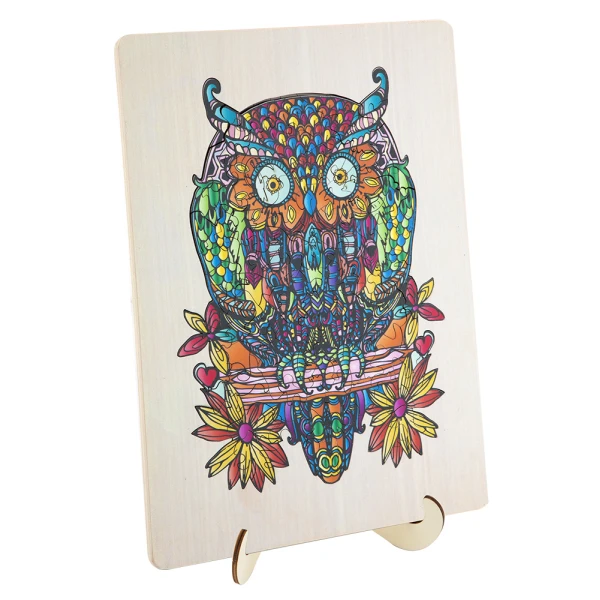 WOODEN PUZZLE 133 pcs OWL