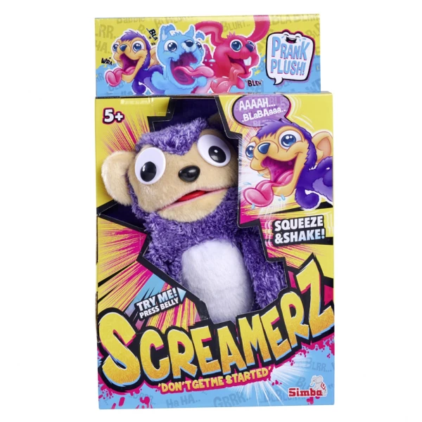 SCREAMERZ PLUSH TOY - MONKEY