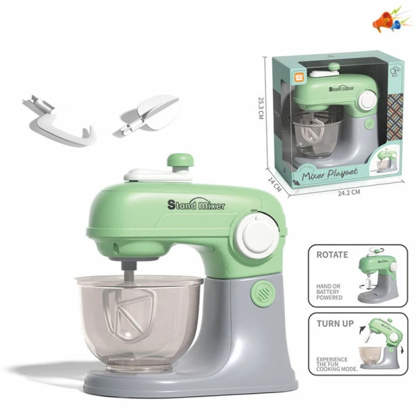 MINT GREEN BATTERY MIXER WITH BUCKET