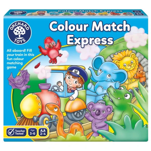 ORCHARD TOYS EDUCATIONAL GAME COLOUR MATCH EXPRESS