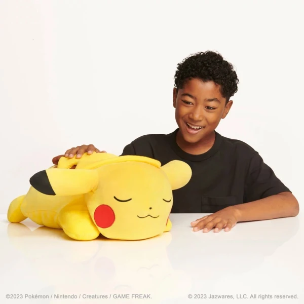 POKEMON PLUSH SLEEPING PIKACHU 45 cm