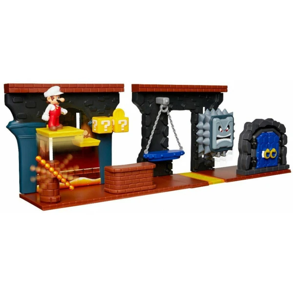 PLAY SET WITH SUPER MARIO FIGURE - DELUXE DUNGEON