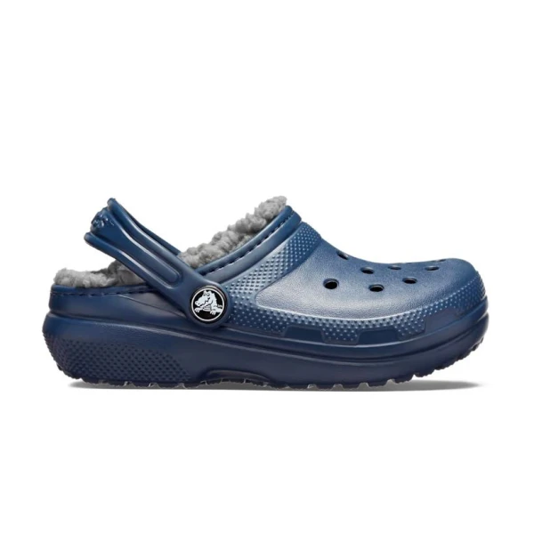 CROCS CLASSIC LINED CLOG T NAVY-CHARCOAL