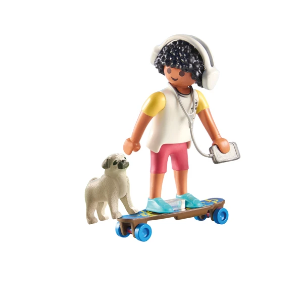 PLAYMOBIL CITY LIFE BOY WITH DOG