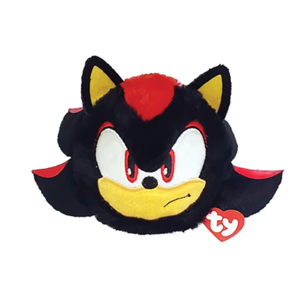 TY FLUFFY BALL BEANIE BOUNCERS SONIC SHADOW