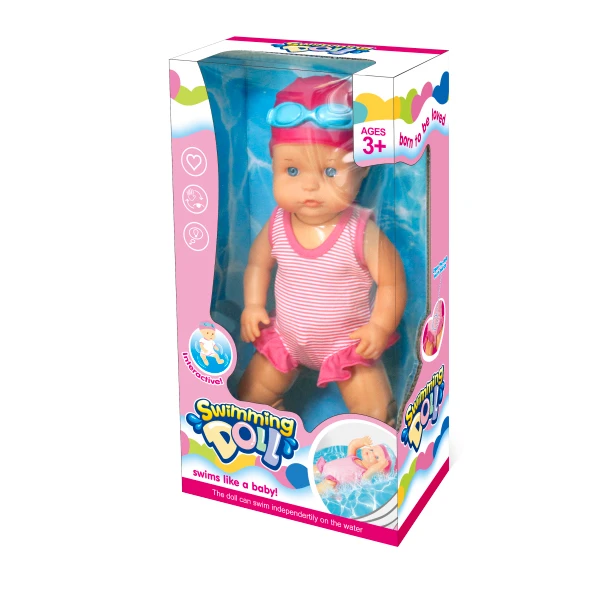 32 cm. REALLY SWIMMING BABY DOLL
