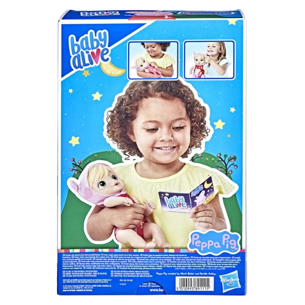 BABY ALIVE ΜΩΡΑΚΙ GOODNIGHT PEPPA BLONDE