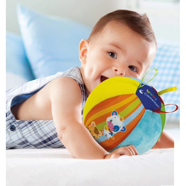 BABY CLEMENTONI ΒΡΕΦΙΚΟ ΠΑΙΧΝΙΔΙ ΜΟΥΣΙΚΗ ΜΠΑΛΑ ΜΕ ΖΩΑΚΙΑ ΓΙΑ 3+ ΜΗΝΩΝ