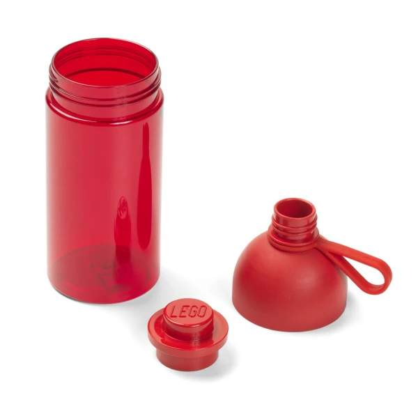 LEGO HYDRATION BOTTLE 500ml LEGO 041 TRANSPARENT RED